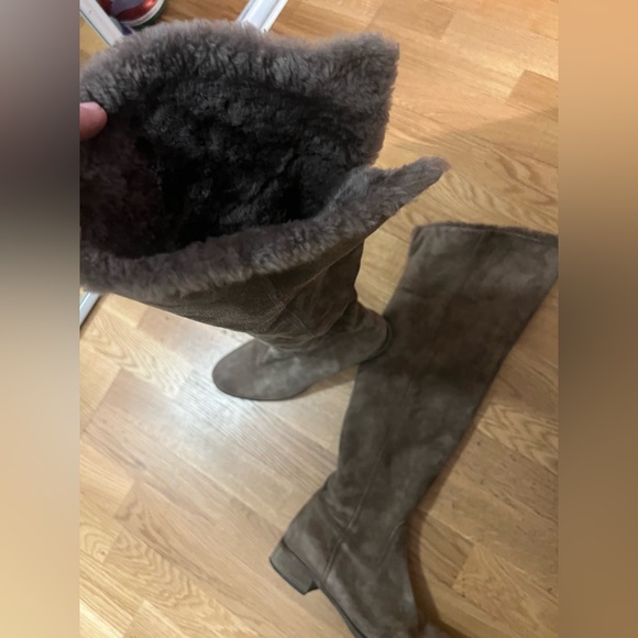 Suede up to knee boots - Picture 5 of 5